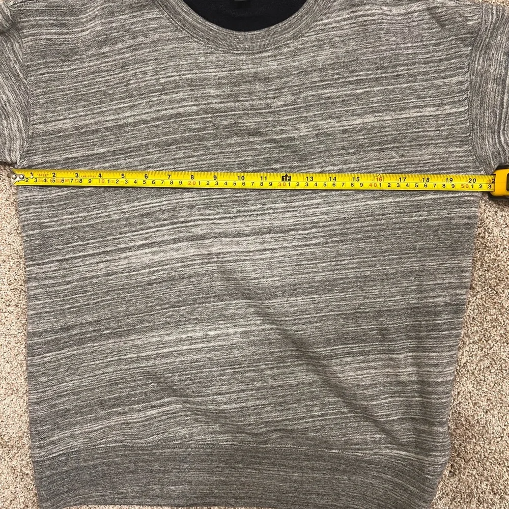J. Crew Fleece-lined Sweatshirt Long-sleeve Crewneck in Gray, XS